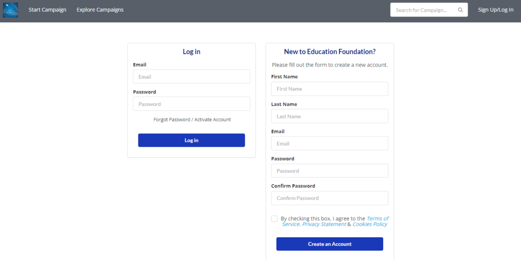 Website Administration Panel